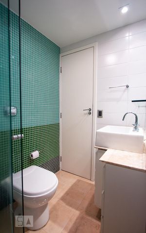Apartamento à venda com 89m², 3 quartos e 1 vagaBanheiro da Suíte