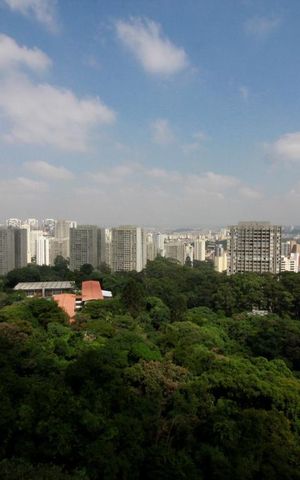 Apartamento à venda com 107m², 2 quartos e 2 vagasVista do quarto