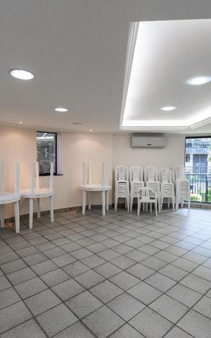 Apartamento à venda com 180m², 4 quartos e 3 vagasSalão de festas