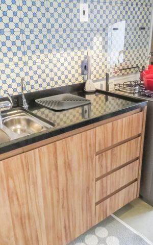 Apartamento à venda com 70m², 1 quarto e 2 vagas Apartamento à venda com 70m², 1 quarto e 2 vagasCozinha