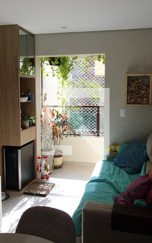 Apartamento à venda com 45m², 2 quartos e 1 vagaSala
