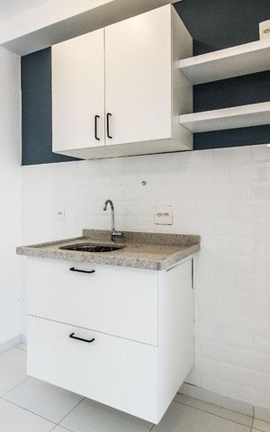 Apartamento para alugar com 36m², 1 quarto e sem vagaCozinha