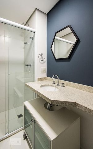 Apartamento para alugar com 36m², 1 quarto e sem vagaBanheiro
