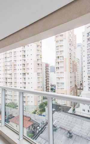 Apartamento para alugar com 36m², 1 quarto e sem vagaVaranda da Sala