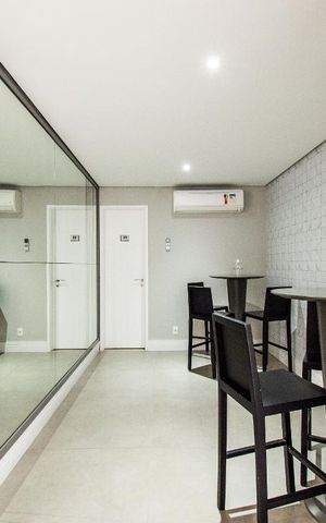 Apartamento para alugar com 36m², 1 quarto e sem vagaÁrea Externa - Salão de Festas