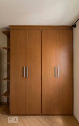 Apartamento à venda com 55m², 2 quartos e 2 vagasQuarto 2 (Armários)