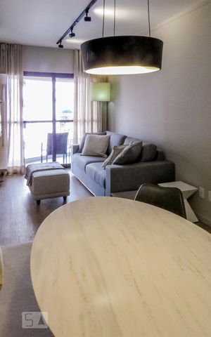 Apartamento para alugar com 42m², 1 quarto e 1 vaga Apartamento para alugar com 42m², 1 quarto e 1 vagaSala