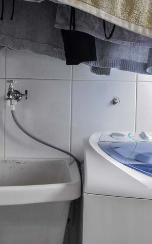 Apartamento para alugar com 45m², 1 quarto e 1 vaga Apartamento para alugar com 45m², 1 quarto e 1 vagaLavanderia
