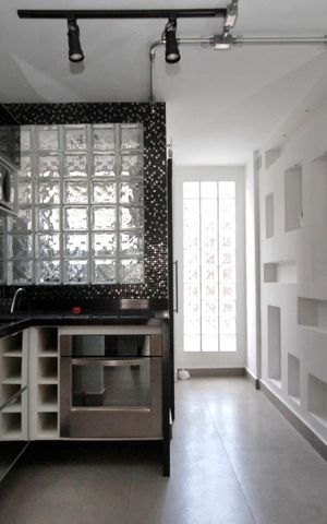 Studio à venda com 55m², 1 quarto e sem vagaCozinha