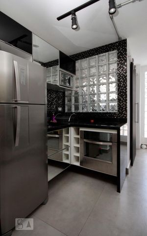 Studio à venda com 55m², 1 quarto e sem vagaCozinha