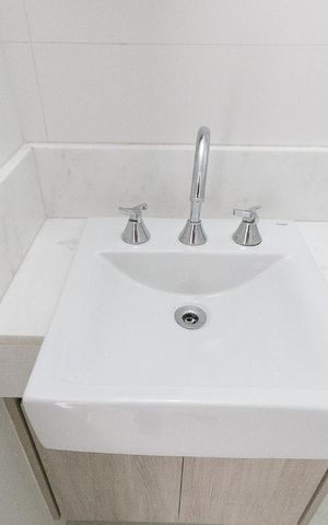Apartamento à venda com 50m², 1 quarto e 1 vagaBanheiro da suíte 