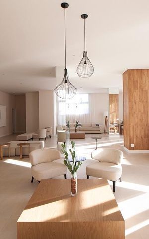 Apartamento à venda com 50m², 1 quarto e 2 vagas Apartamento à venda com 50m², 1 quarto e 2 vagasSalao de festas