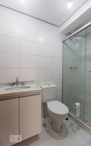 Apartamento para alugar com 52m², 2 quartos e 1 vaga Apartamento para alugar com 52m², 2 quartos e 1 vagaBanheiro