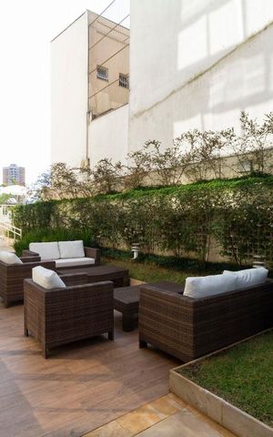 Apartamento para alugar com 61m², 2 quartos e 2 vagasÁrea externa do Salão de festas - Condomínio