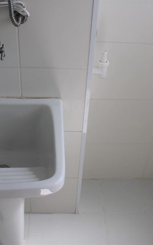 Apartamento para alugar com 58m², 2 quartos e 1 vagaDetalhe da área de serviço