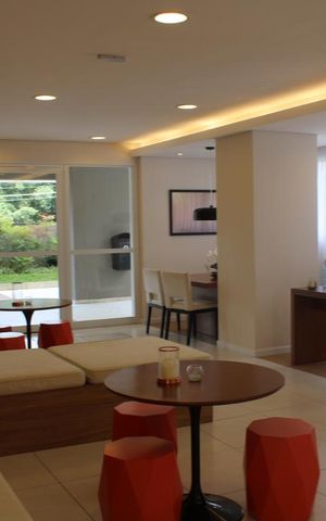 Apartamento para alugar com 58m², 2 quartos e 1 vagaÁrea comum - Salão de festas