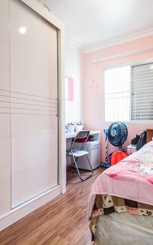 Apartamento à venda com 74m², 3 quartos e 1 vagaQuarto 2