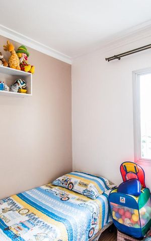 Apartamento à venda com 74m², 3 quartos e 1 vagaQuarto 1