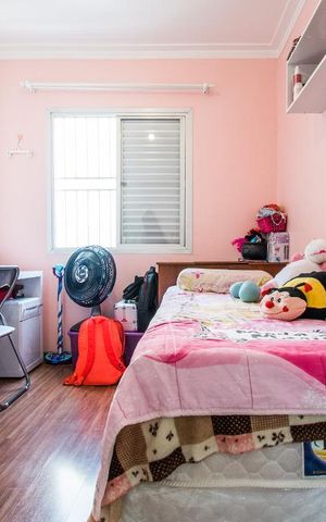 Apartamento à venda com 74m², 3 quartos e 1 vagaQuarto 2