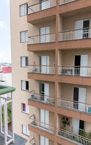 Apartamento para alugar com 75m², 3 quartos e 2 vagasVista quarto 2
