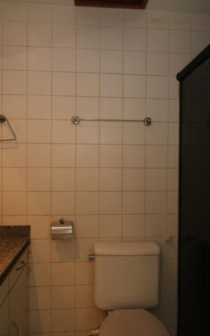 Apartamento para alugar com 140m², 3 quartos e 2 vagasBanheiro Social na cobertura