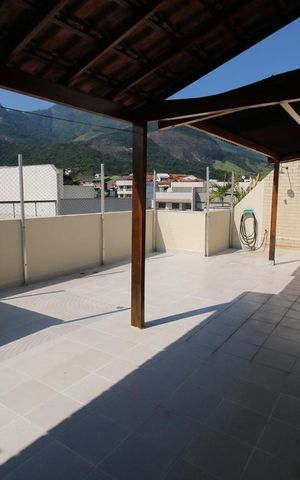 Apartamento para alugar com 140m², 3 quartos e 2 vagasÁrea externa da cobertura