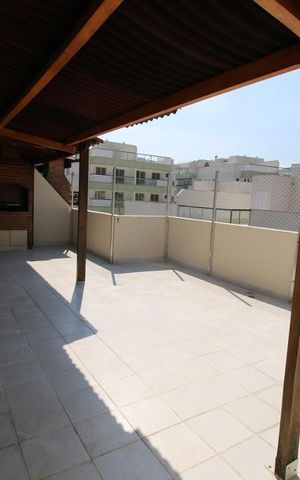 Apartamento para alugar com 140m², 3 quartos e 2 vagasÁrea externa da cobertura