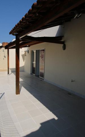 Apartamento para alugar com 140m², 3 quartos e 2 vagasÁrea externa da cobertura