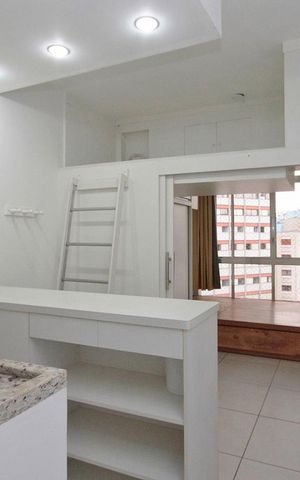 Studio à venda com 29m², 1 quarto e sem vagaStudio