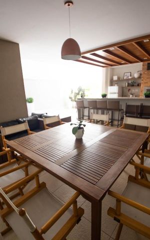 Apartamento para alugar com 103m², 3 quartos e 1 vagaChurrasqueira 