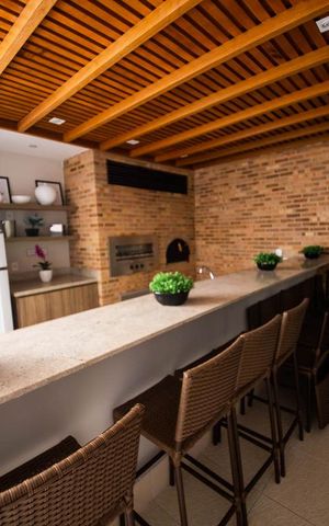 Apartamento para alugar com 103m², 3 quartos e 1 vagaChurrasqueira 