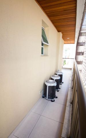 Apartamento para alugar com 103m², 3 quartos e 1 vagaVaranda da suíte 