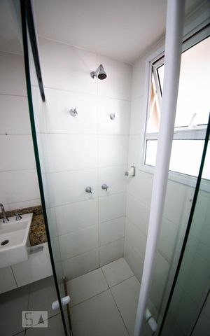 Apartamento para alugar com 103m², 3 quartos e 1 vagaBanheiro da suíte 