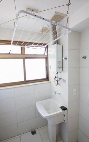 Apartamento para alugar com 103m², 3 quartos e 1 vagaÁrea de serviço 