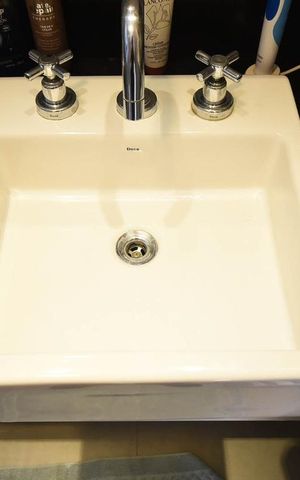 Apartamento para alugar com 96m², 3 quartos e 2 vagasDetalhe do banheiro suíte