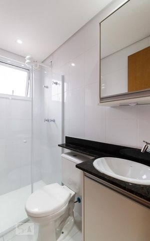 Apartamento para alugar com 55m², 1 quarto e 1 vaga Apartamento para alugar com 55m², 1 quarto e 1 vagaBanheiro
