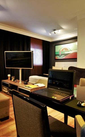 Apartamento à venda com 38m², 1 quarto e 1 vagaSala