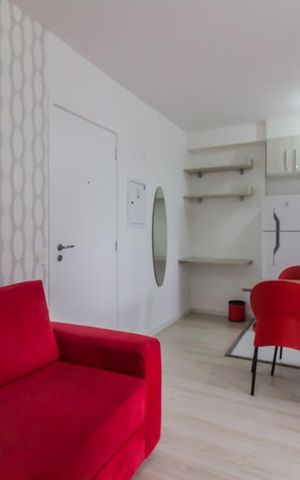 Studio para alugar com 30m², 1 quarto e 1 vagaSala