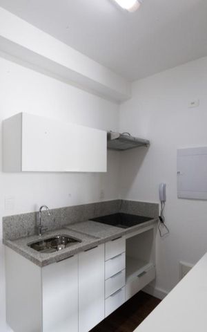 Studio para alugar com 41m², 1 quarto e 1 vaga Studio para alugar com 41m², 1 quarto e 1 vagaCozinha