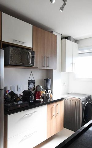 Apartamento à venda com 51m², 2 quartos e 1 vagaCozinha