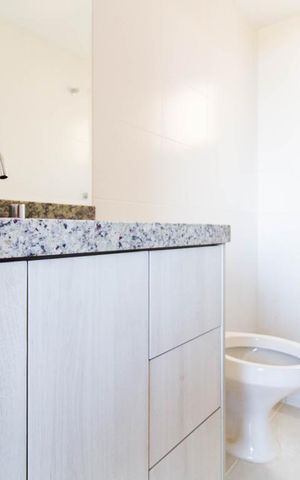Apartamento à venda com 90m², 3 quartos e 2 vagas Apartamento à venda com 90m², 3 quartos e 2 vagasBanheiro Suíte