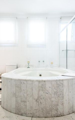 Apartamento à venda com 326m², 4 quartos e 5 vagasBanheiro da Suíte 3