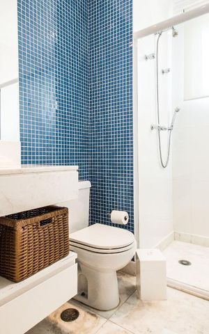 Apartamento à venda com 326m², 4 quartos e 5 vagasBanheiro da Suíte 1