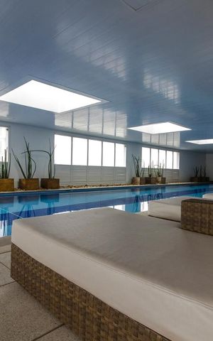 Studio à venda com 35m², 1 quarto e 1 vagaPiscina Coberta e Aquecida 