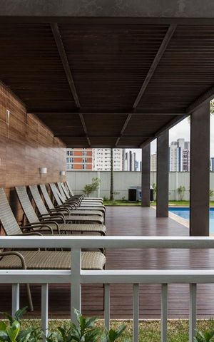 Studio à venda com 35m², 1 quarto e 1 vagaDeck das Piscinas 