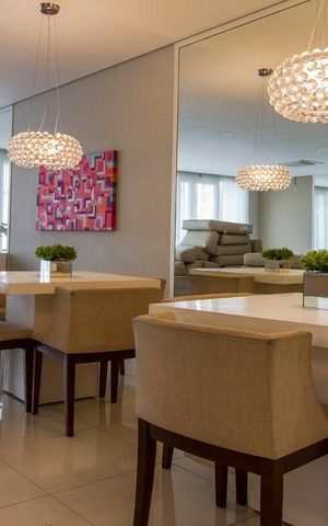 Studio à venda com 35m², 1 quarto e 1 vagaSalão de Festas 