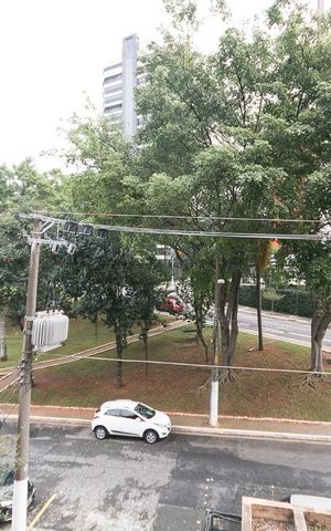 Apartamento à venda com 107m², 3 quartos e 2 vagasVista da varanda 
