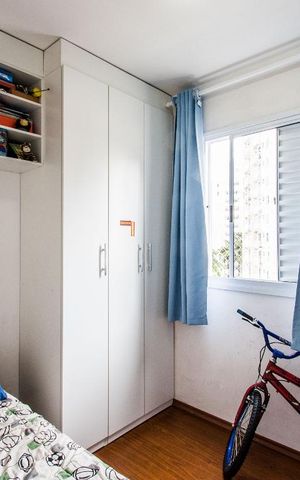 Apartamento à venda com 45m², 2 quartos e 1 vagaQuarto 2