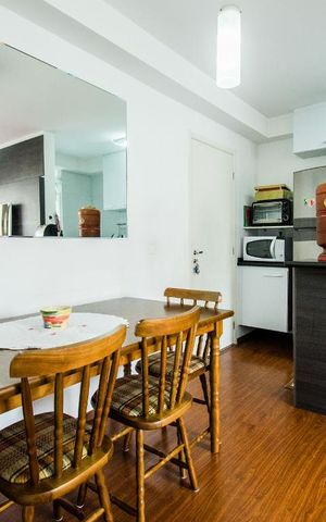 Apartamento à venda com 45m², 2 quartos e 1 vagaSala