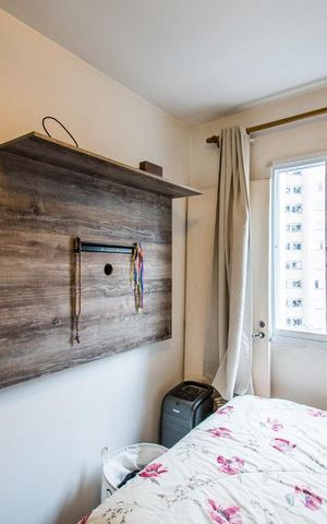 Apartamento à venda com 45m², 2 quartos e 1 vagaQuarto 1